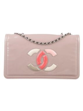 Chanel 2012 Vinyl Lipstick Wallet on chain